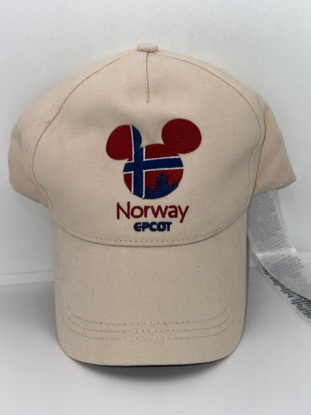 Norway EPCOT Kids Beige Baseball Hat